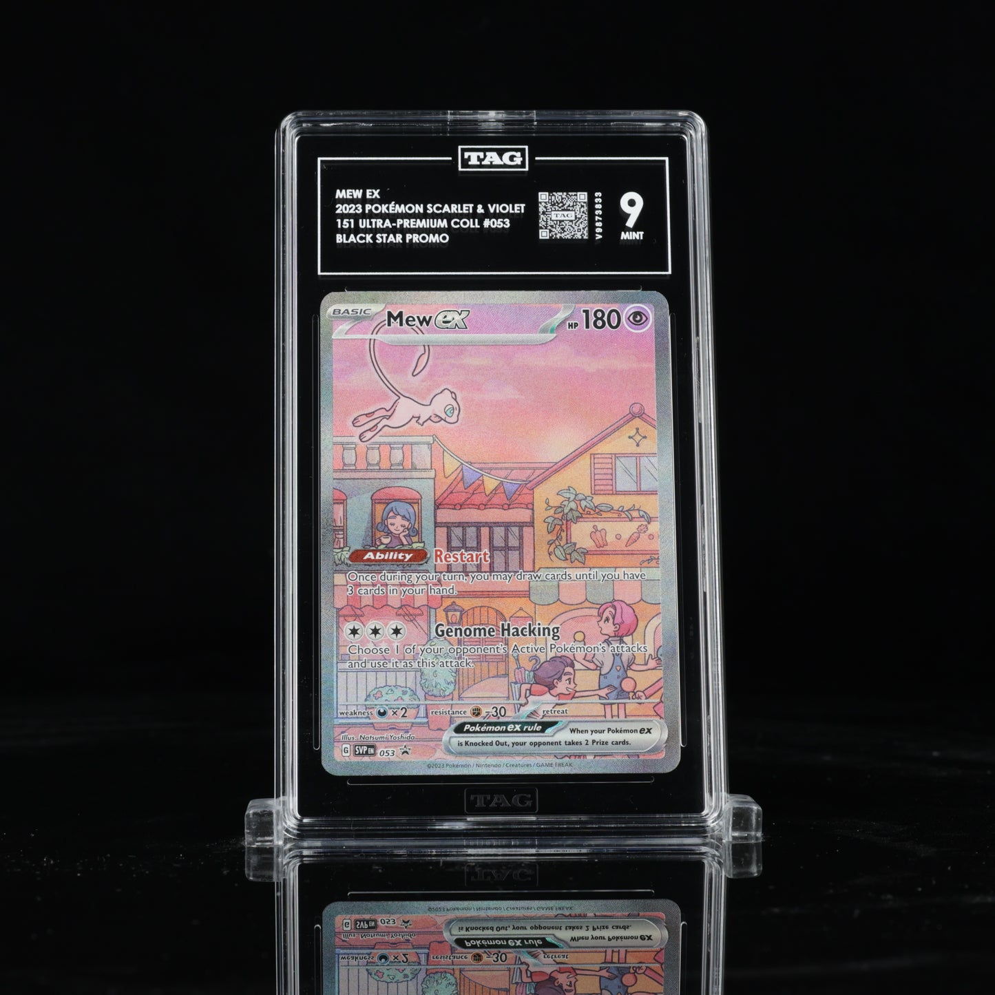 2023 Pokémon Scarlet & Violet Black Star Promos 151 Ultra-Premium Collection 053 Mew ex  - TAG MINT 9