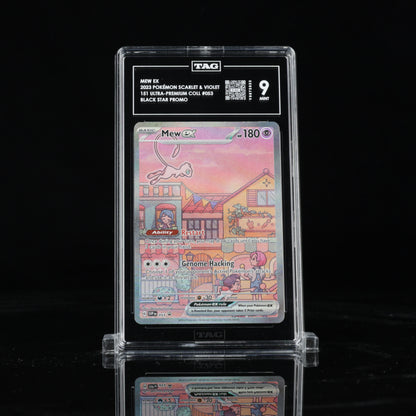 2023 Pokémon Scarlet & Violet Black Star Promos 151 Ultra-Premium Collection 053 Mew ex  - TAG MINT 9