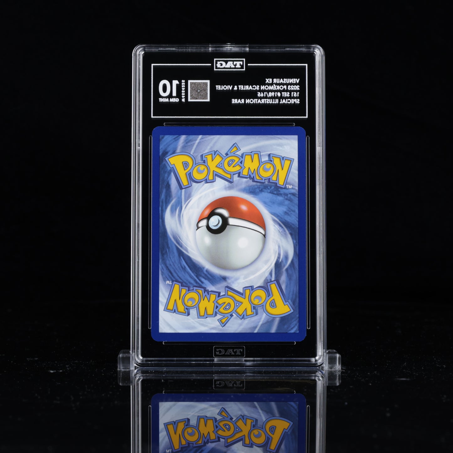 2023 Pokemon Scarlet & Violet 151 198/165 Venusaur ex Special Illustration Rare - TAG GEM MINT 10