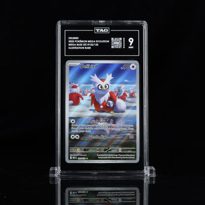 2025 Pokémon Mega Evolution #152/132 Delibird - TAG 9 MINT