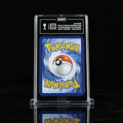 2025 Pokémon Scarlet & Violet Prismatic Evolutions Surprise Box 034/131 Espeon ex Double Rare - "Prismatic Evolutions" Stamp - TAG MINT 9