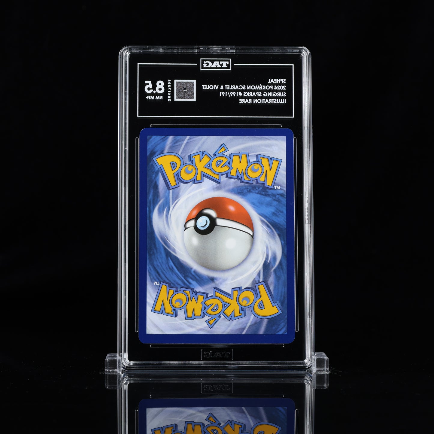 2024 Pokémon Scarlet & Violet #199/191 Spheal - TAG 8.5 NM MT+