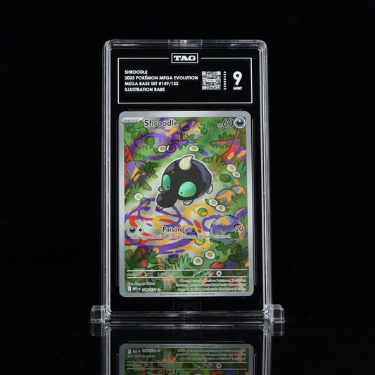 2025 Pokémon Mega Evolution #149/132 Shroodle - TAG 9 MINT