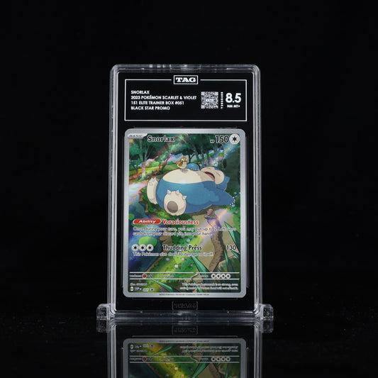 2023 Pokémon Scarlet & Violet Black Star Promos #051 Snorlax - TAG 8.5 NM MT+