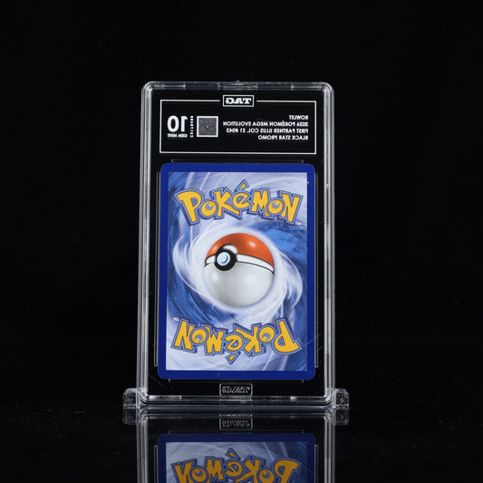 2026 Pokémon Mega Evolution Black Star Promos #043 Rowlet - TAG 10 GEM MINT