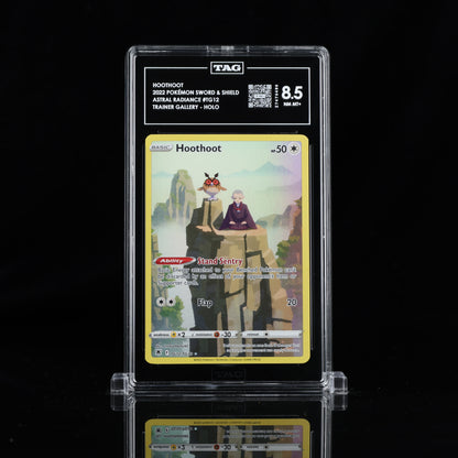 2022 Pokémon Sword & Shield #TG12 Hoothoot - TAG 8.5 NM MT+