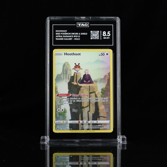 2022 Pokémon Sword & Shield #TG12 Hoothoot - TAG 8.5 NM MT+