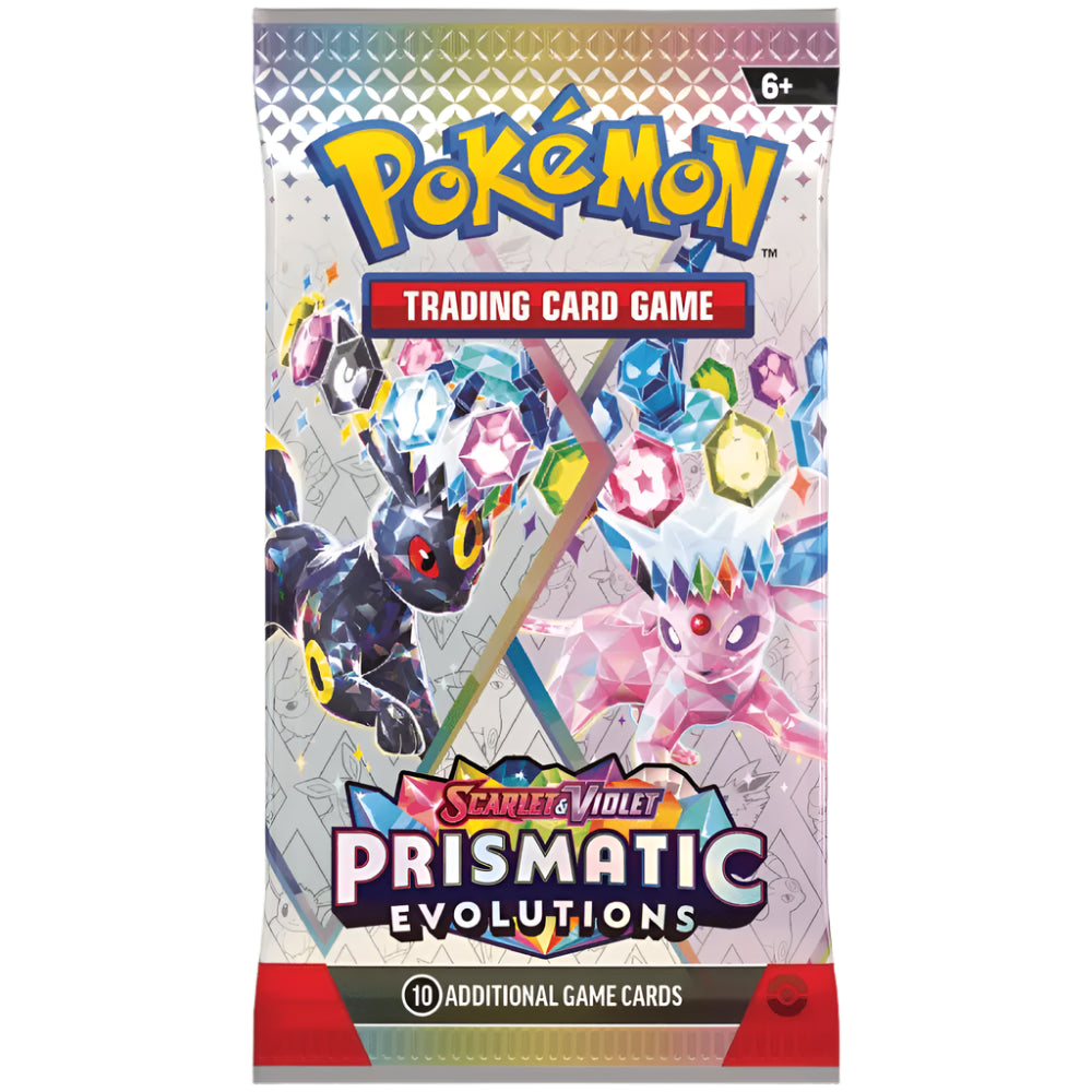Prismatic Evolutions Pokemon Booster Pack (1 Pack)