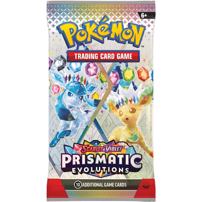 Prismatic Evolutions Pokemon Booster Pack (1 Pack)